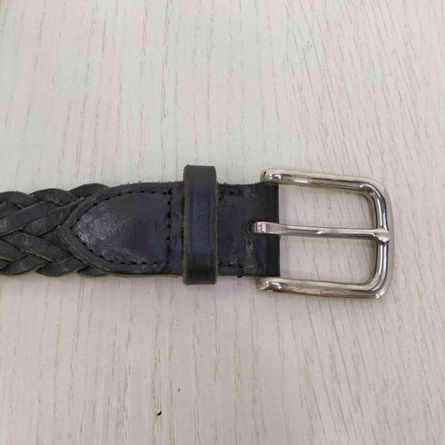 ホワイトハウスコックス Whitehouse Cox レザーメッシュベルト メンズ  30/75